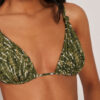Triangle Swimsuit Top Natural Tie-Dye Triangle Swimsuit Top Natural Tie-Dye