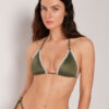 Triangle Swimsuit Top Refined Shine