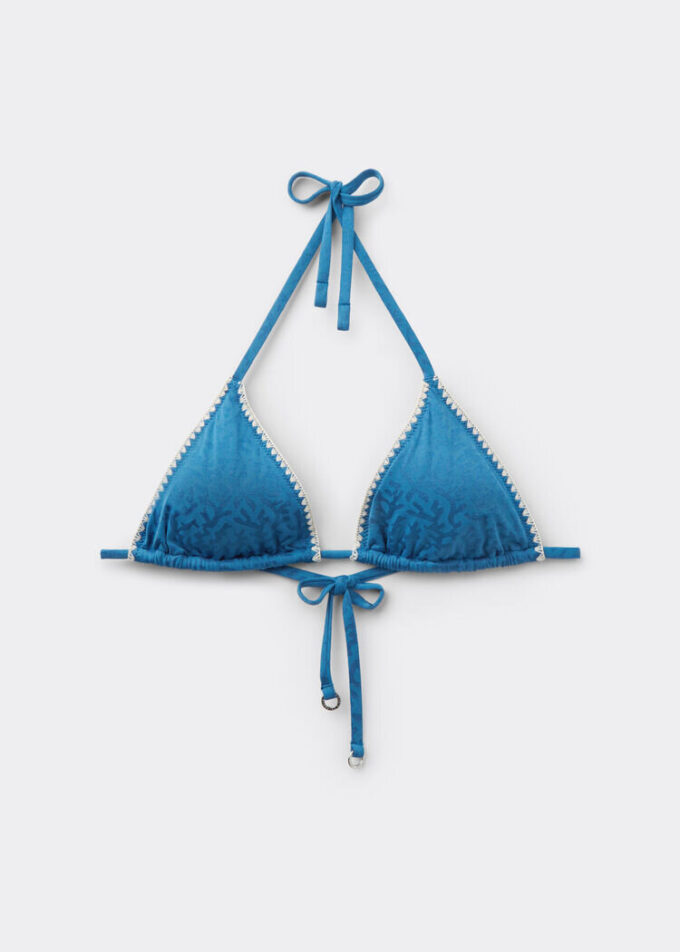 Triangle Swimsuit Top Sea Corals Triangle Swimsuit Top Sea Corals