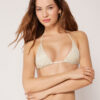 Triangle Swimsuit Top Sequin Net Triangle Swimsuit Top Sequin Net