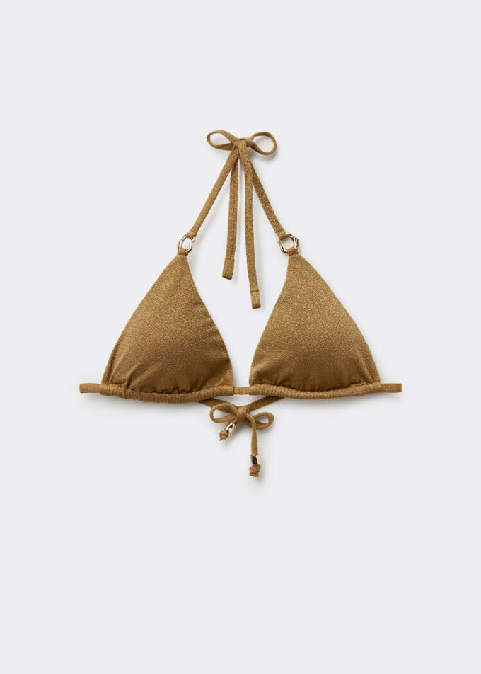 Triangle Swimsuit Top Sophisticated Shine Triangle Swimsuit Top Sophisticated Shine