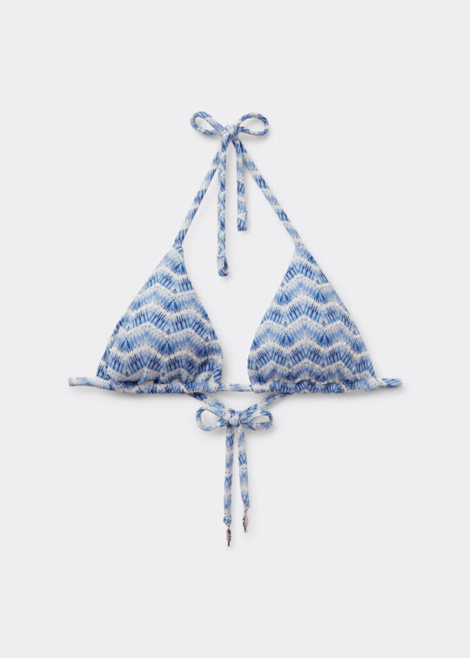 Triangle Swimsuit Top Water Reflection Triangle Swimsuit Top Water Reflection