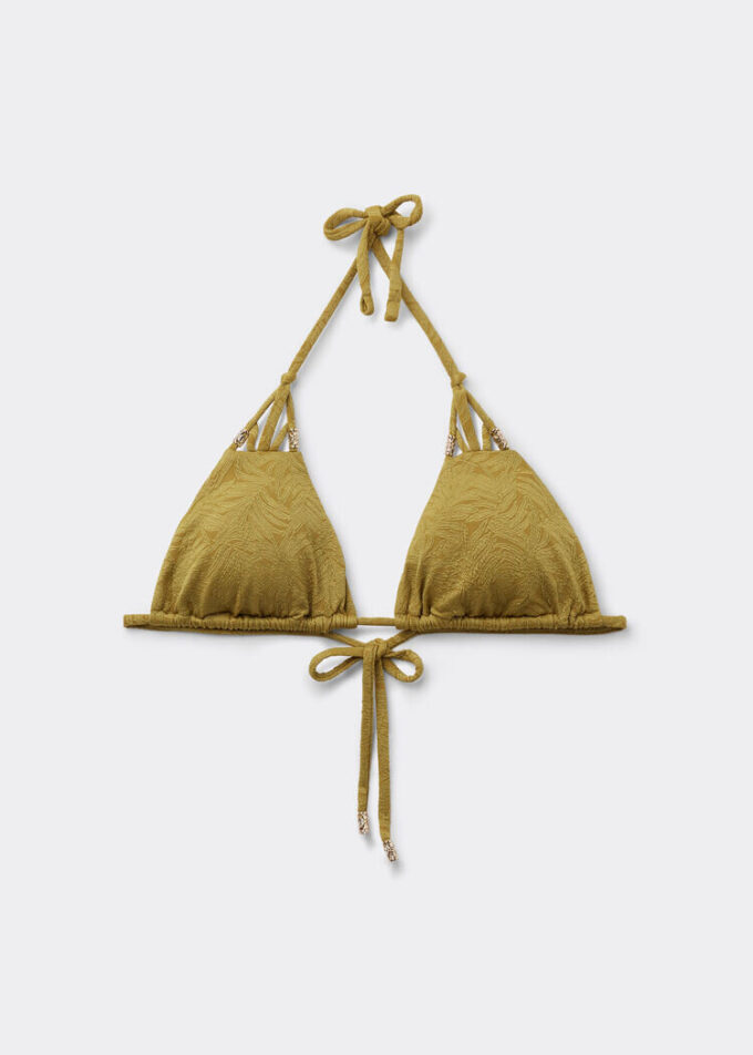 Triangle Swimsuit Top Wild Jungle