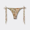 Tropical Foliage Brazilian String Swimsuit Bottoms Tropical Foliage Brazilian String Swimsuit Bottoms