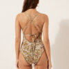 Tropical Foliage One Piece Swimsuit Tropical Foliage One Piece Swimsuit