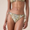 Tropical Foliage String Swimsuit Bottoms Tropical Foliage String Swimsuit Bottoms