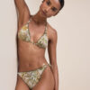 Tropical Foliage String Swimsuit Bottoms Tropical Foliage String Swimsuit Bottoms