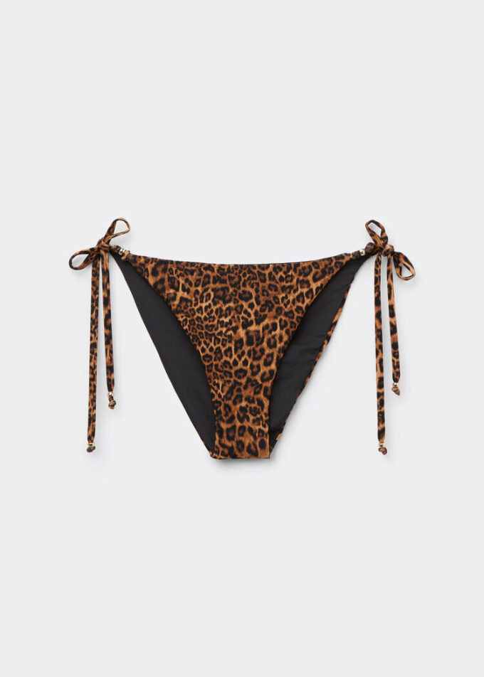 Wild Animalier String Swimsuit Bottoms Wild Animalier String Swimsuit Bottoms