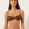 Wild Animalier Tank-Style Swimsuit Top