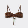 Wild Animalier Tank-Style Swimsuit Top
