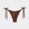 Wild Animalier Thong Swimsuit Bottoms Wild Animalier Thong Swimsuit Bottoms