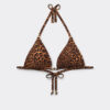 Wild Animalier Triangle Swimsuit Top